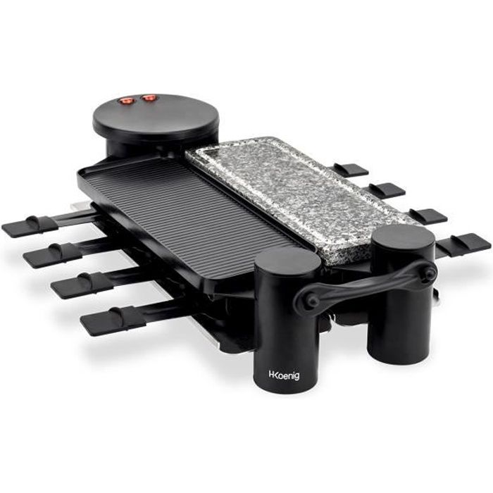H.Koenig Rp360 Raclette 4 En 1 Convivial Design - vue 2