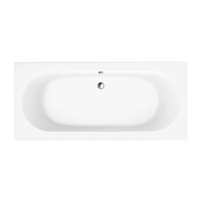 Baignoire droite 180 X 80 VILLEROY ET BOCH O Novo Duo acrylique