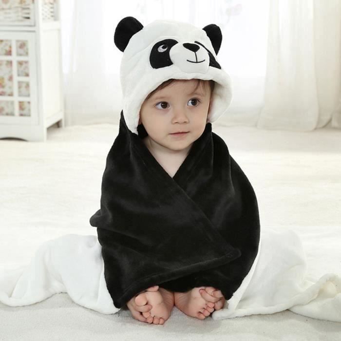 Volibear Panda Couverture De Bebe Infantile Peignoir Capuche Drap Sortie De Bain Dessin Anime Animaux Cosplay Pyjama 04 Cdiscount Maison
