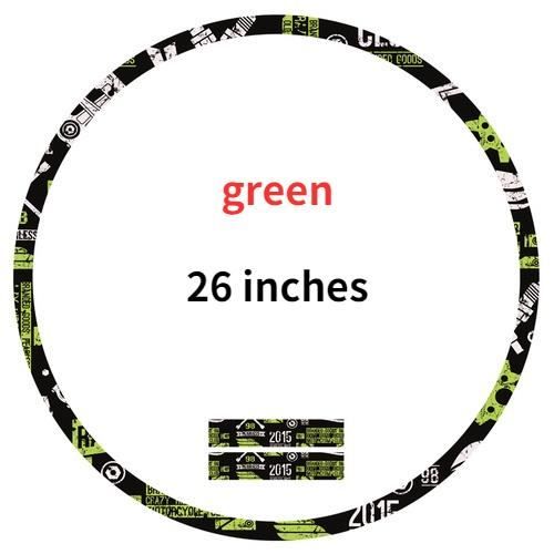 2 Fond De Jante Caoutchouc Vélo 18mm - Pour Roues 26" VTT/Route