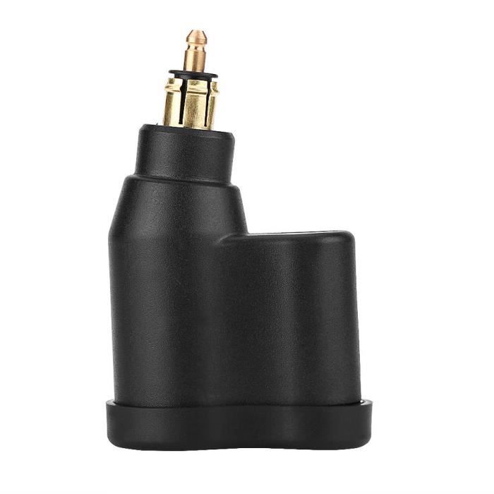 Adaptateur Allume Cigare 12V/24V – Double USB 2.1A + 2 Prises, Avec Câble
