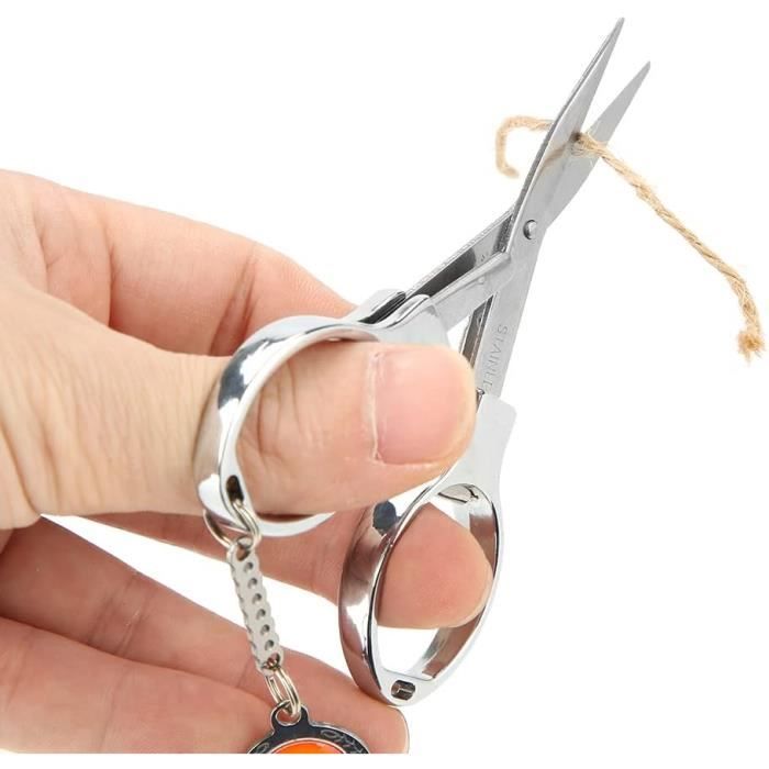 Accessoire Pêche Titane Ciseaux De Pêche Vert Avec Placage Titane - Multifonction Pour Ligne Tressée Et Affûtage Hameçon Ciseaux Pêche Carpe