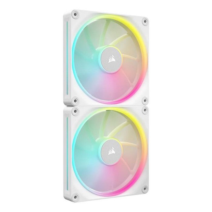 Refroidissement PC - CORSAIR - CO-9051032-WW - Kit de démarrage ventilateurs iCUE LINK LX140 RGB White Dual Fan