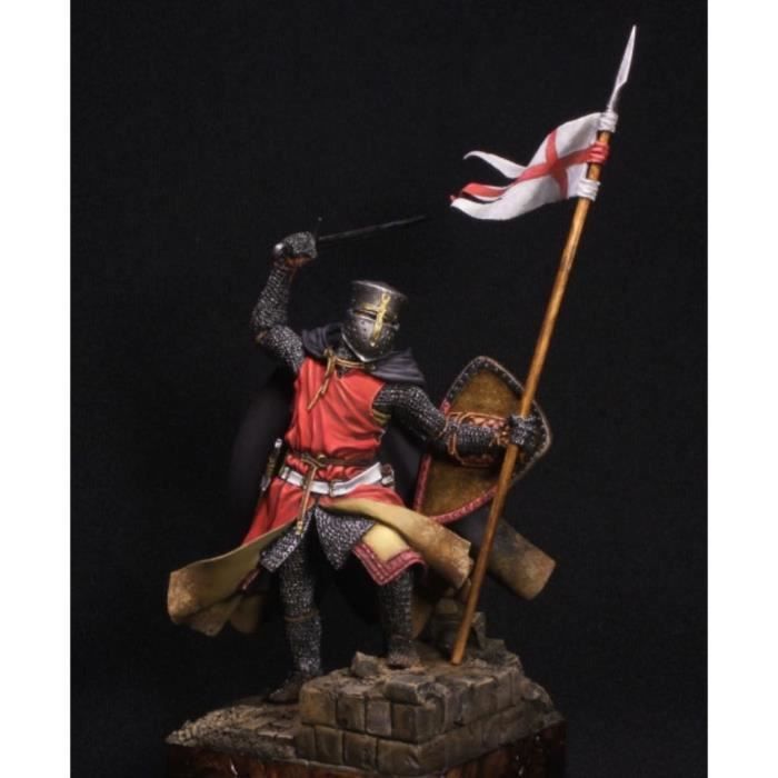 CRAZE Figurine en résine à l'échelle 1/18 Samouraï japonais 90 mm