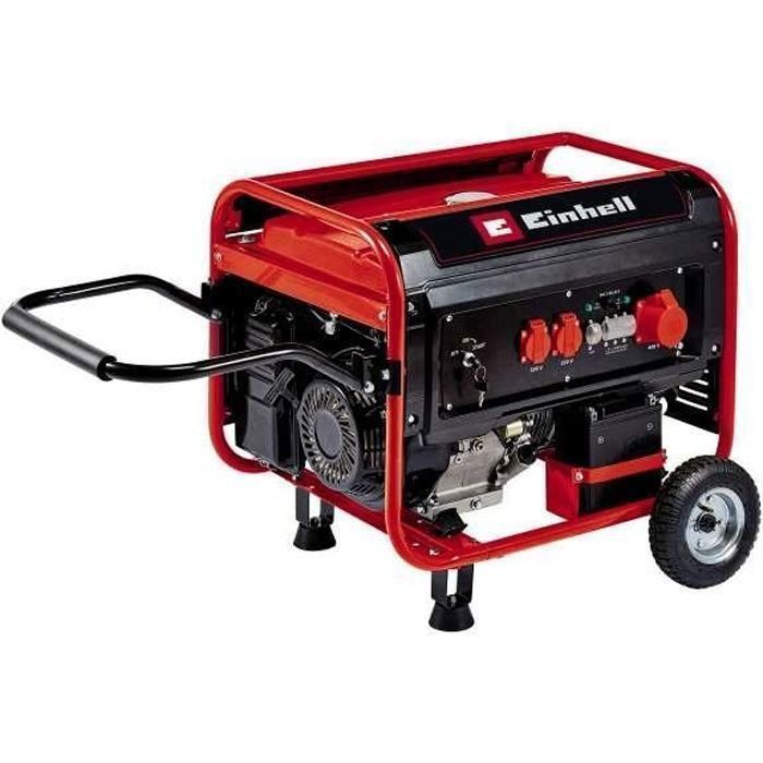 Groupe électrogène EINHELL TC PG 55E5 Triphasé Essence Electrique