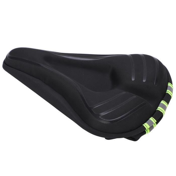 Vente en gros de housse de selle de vélo en gel de silice, rembourrée, douce et confortable - Chine Housse de siège de vélo, housse de siège de vélo