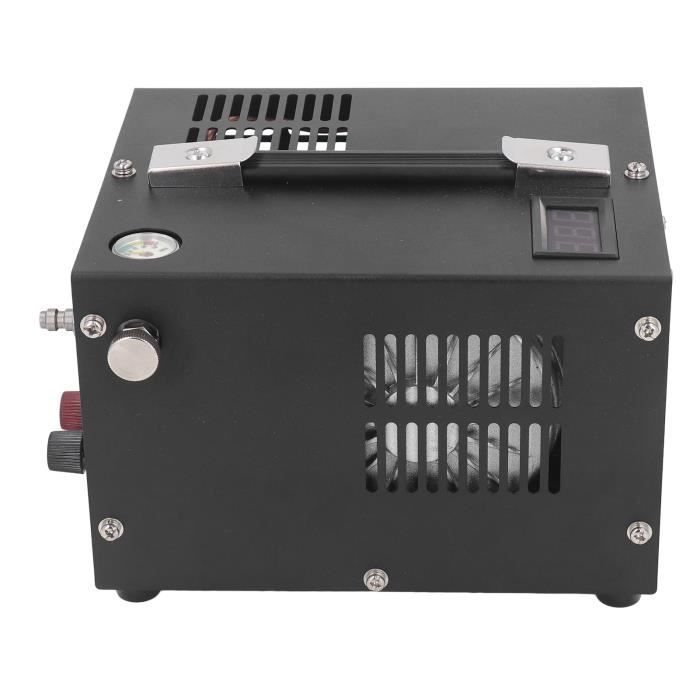 Compresseur D'air Portable PCP 12V - 30MPa/4500psi - Pour Gonflage Pneus, PCP, Paintball - Arrêt Auto - Prise UE