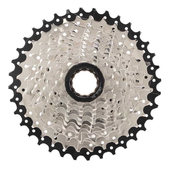Cassette Roue Libre Vélo 8/9/10 Vitesses - 25T-46T - Aluminium - VTT Route