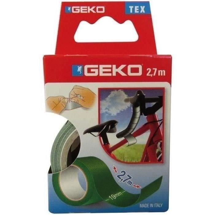 GEKO - Adhésif tissu plastifié 19mmx2.7m vert