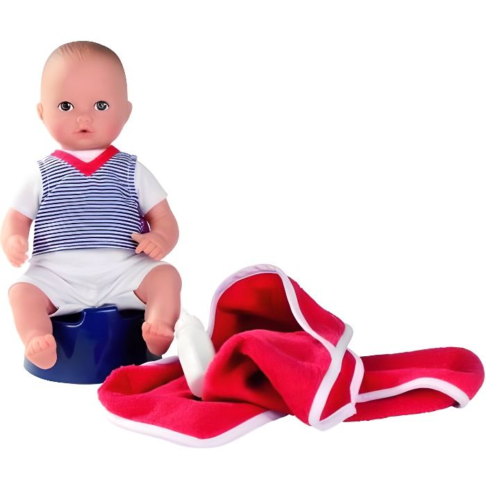 Poupee Aquini Gotz 33 cm Yeux peints Accessoires anatomiques Collection Bebe Gotz Les baigneurs Cdiscount Jeux Jouets