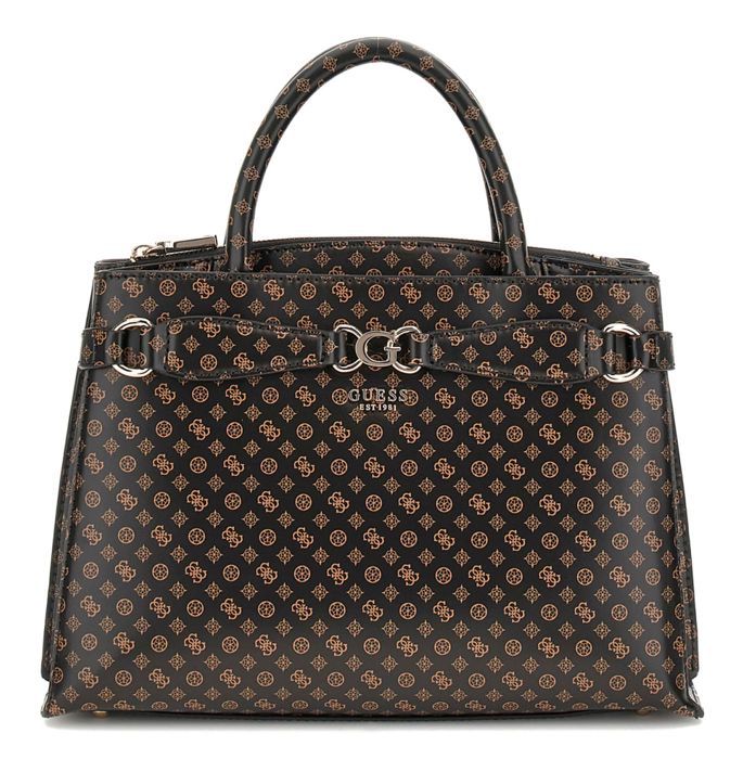 Sac Femme Simili Cuir Guess Arlena Logo PG933604 Noir