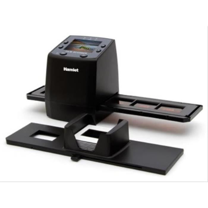 Scanner de pellicule portable – HAMLET XDVDIAPO – Diapositives film – USB 2.0 – Ecran LCD 24 pouces