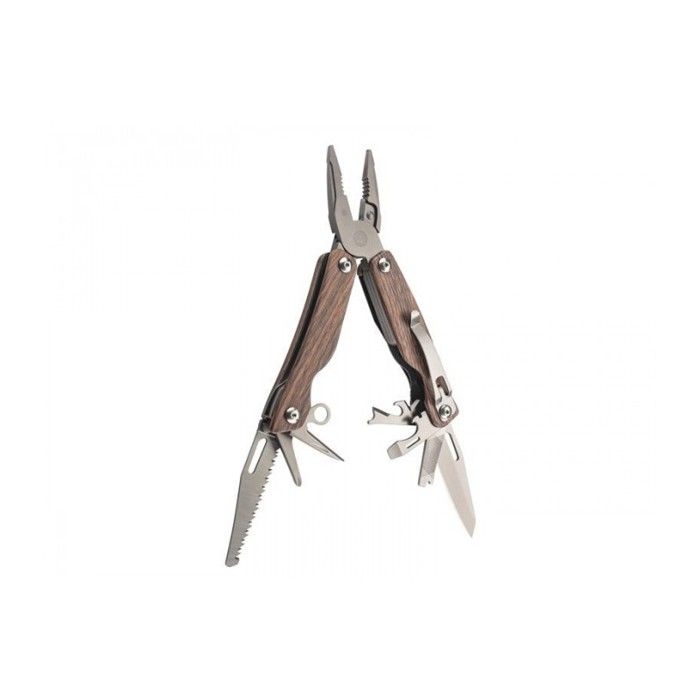 Herbertz multitool Holzoptik 16 2 cm en acier inoxydable argent/brun 2-pièces Herbertz multitool Holzoptik 16 2 cm en acier inoxydable argent/brun 2-pièces