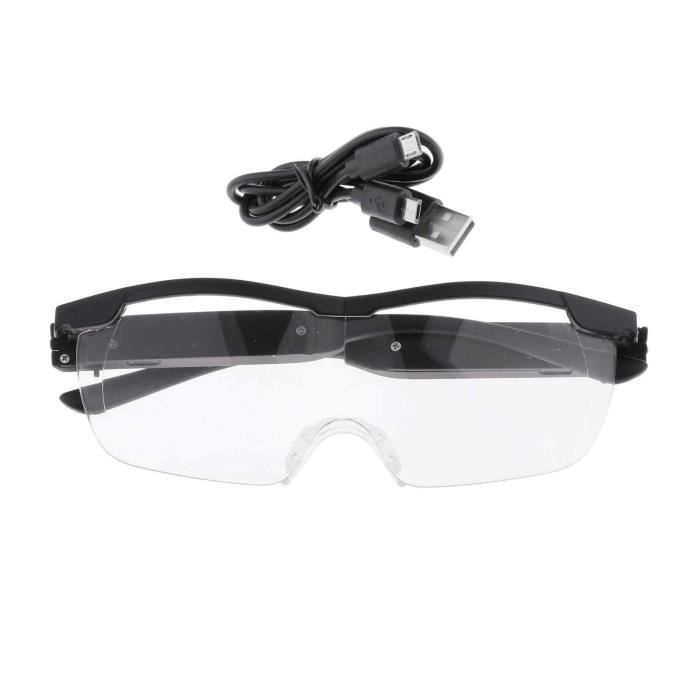 Lunette loupe lumineuse clearance