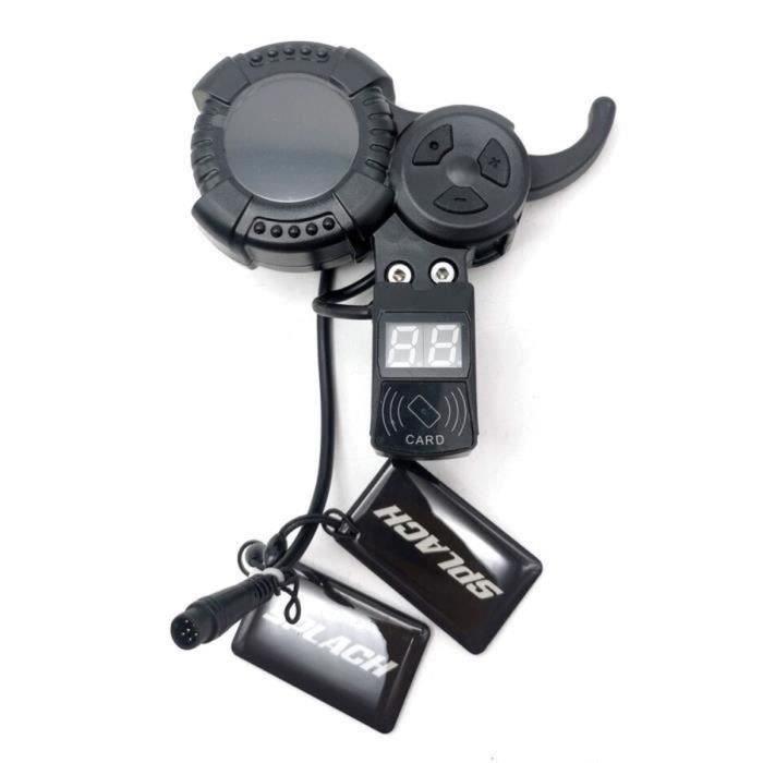 Interrupteur Zero Eco/Turbo Et Single/Dual Pour Trottinette Zero 8X, 10X, 11 - Noir