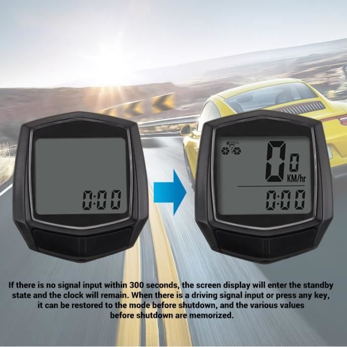 Compteur Pour Cycle,Support GPS Pour Ordinateur De Vélo,tige De Support Pour GPS De Route Vtt