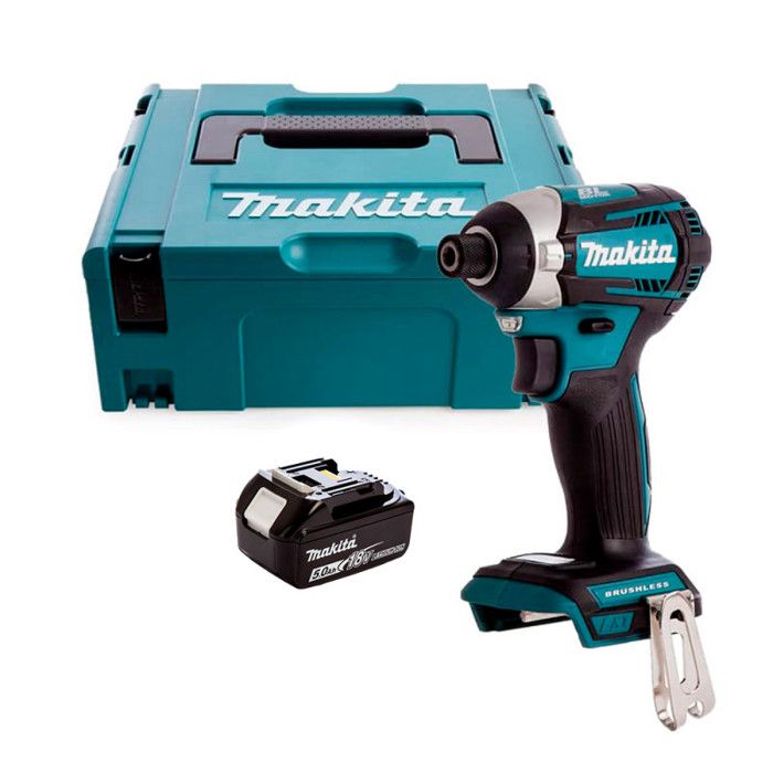 Visseuse à chocs BL LXT 18V + 1x BL1850B + Makpac