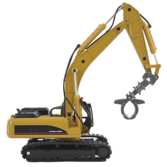 Tête De Perceuse Pour Excavatrice RC Huina - Accessoire En Alliage Et Plastique, Neuf