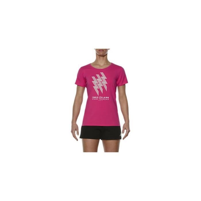 asics t shirt fille discount