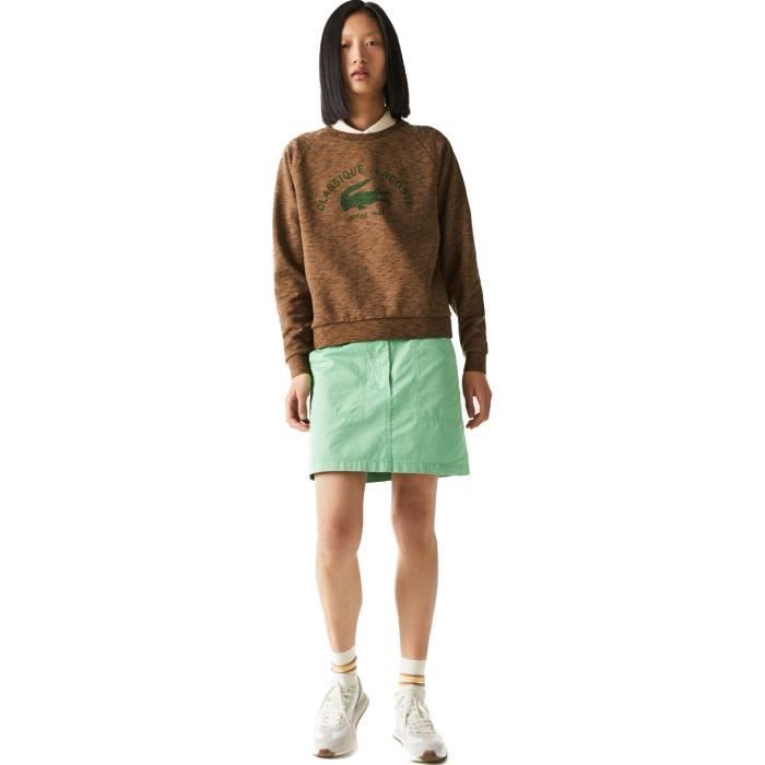 Pull best sale lacoste marron