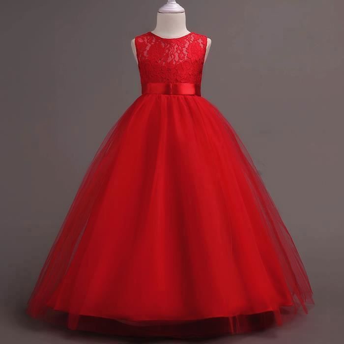 robe enfant rouge