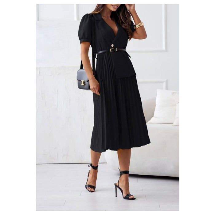 Robe De Soirée (Ball Gown) Noire Taille 12 - Occasion Très Bon État - Marque Ladies