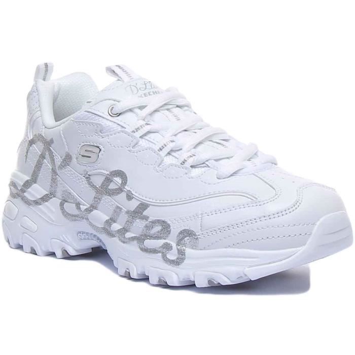 Skechers d'lites femme argent Clearance