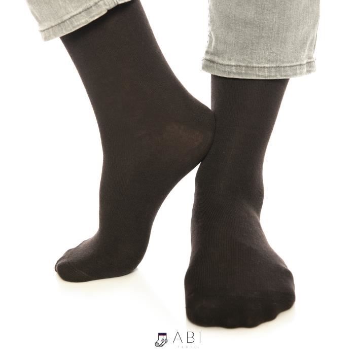 ABI TEXTIL Chaussette Homme Femme Coton 10 Paires Sans Couture Respirantes et Resistantes Confortable