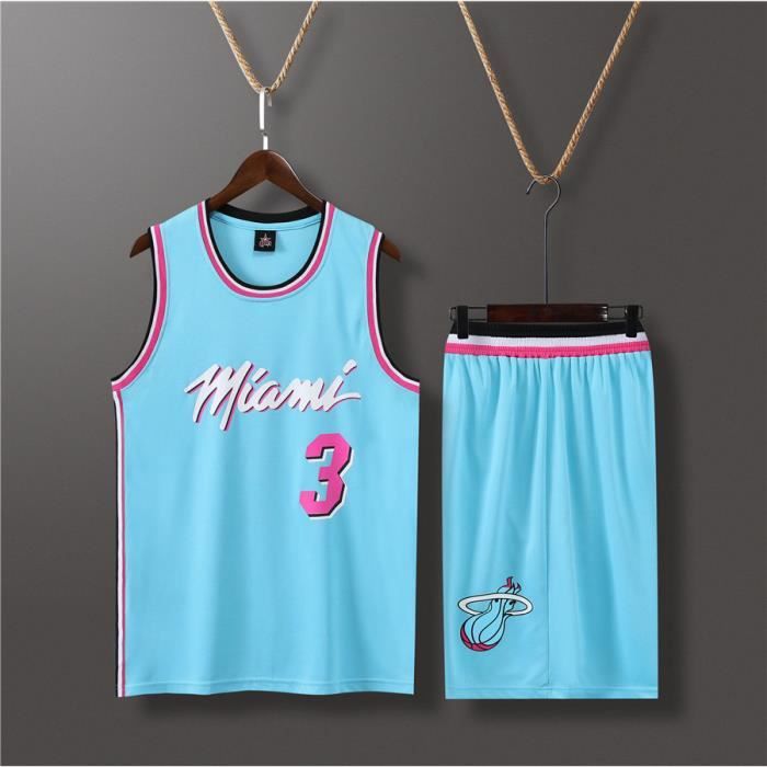 Maillot basket store miami bleu