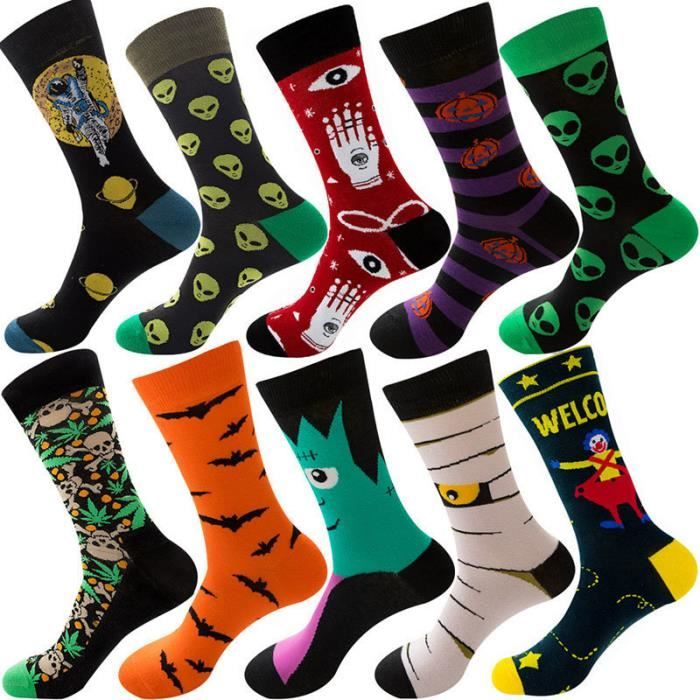 Chaussette sales de couleur
