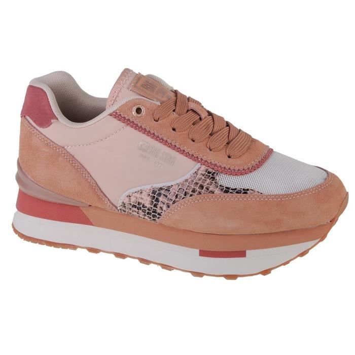 BIG STAR Chaussures Femme BIG STAR LL274366 en Cuir Marron - Lacets