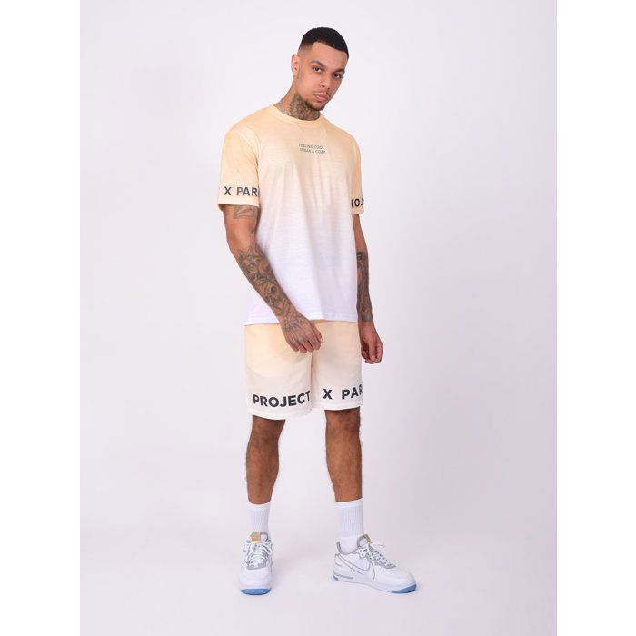 PROJECT X PARIS Short delave avec reflechissant Homme Cdiscount Pret a Porter