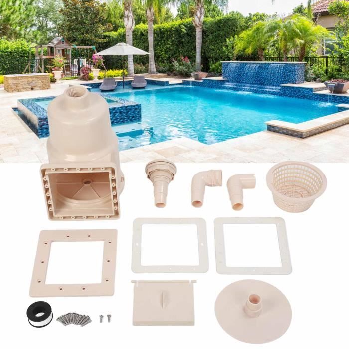20 Chaussettes Filtre Écumeur Piscine - Nylon Élastique, 21.5x12cm - Pour Skimmer Et Nettoyage