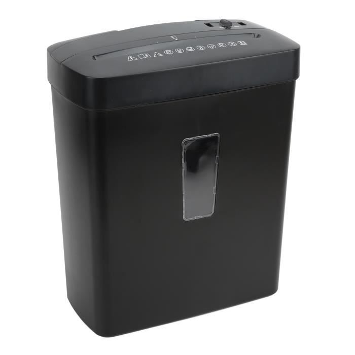 Destructeur De Papier Portable USB - Mini Déchiqueteuse 2 Pages - Alimentation Piles Ou Câble USB - Pour Bureau, Maison