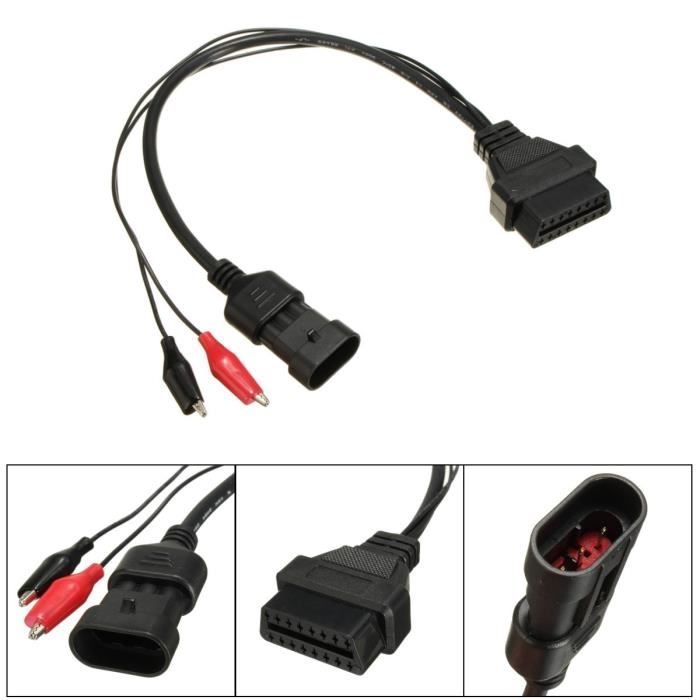 Vhbw Adaptateur RS-232 vers OBD2 16Pin compatible avec Audi A3, A4 Vhbw Adaptateur RS-232 vers OBD2 16Pin compatible avec Audi A3, A4