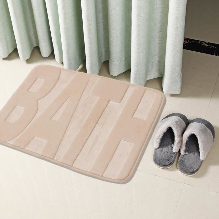 Neufu Tapis Memoire De Toison De Corail 40x60 Cm Tapis Salle De Bain Et Cuisine Orange Achat Vente Maison De Toilette Neufu Tapis Memoire De Toison Cdiscount