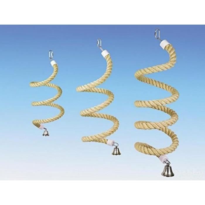 Meilleurs prix pour NOBBY BOING JOUET CORDE EN SISAL POUR OISEAU DIAMÈTRE 6,5 CM 114 CM TAILLE L