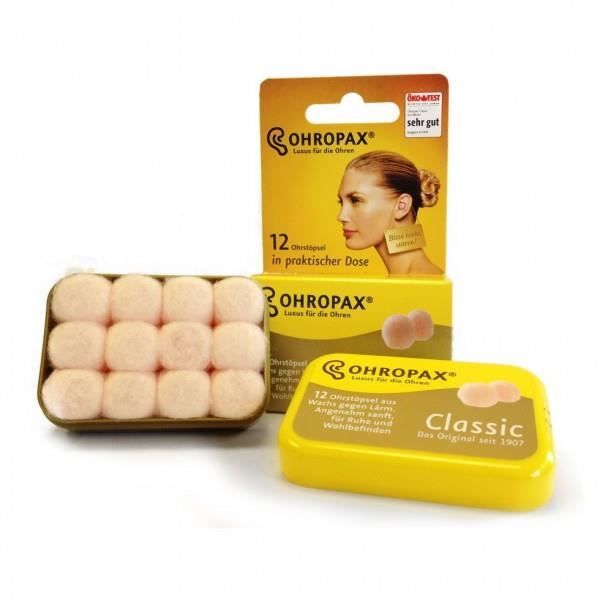 Ohropax classique Bouchons doreilles/ / 12/ bouchons doreille