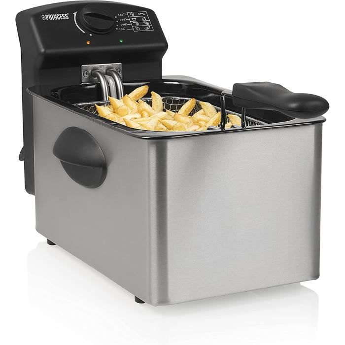 Friteuse Princess 182642 - 4 L - 4 portions - 2 000 W - Zone froide