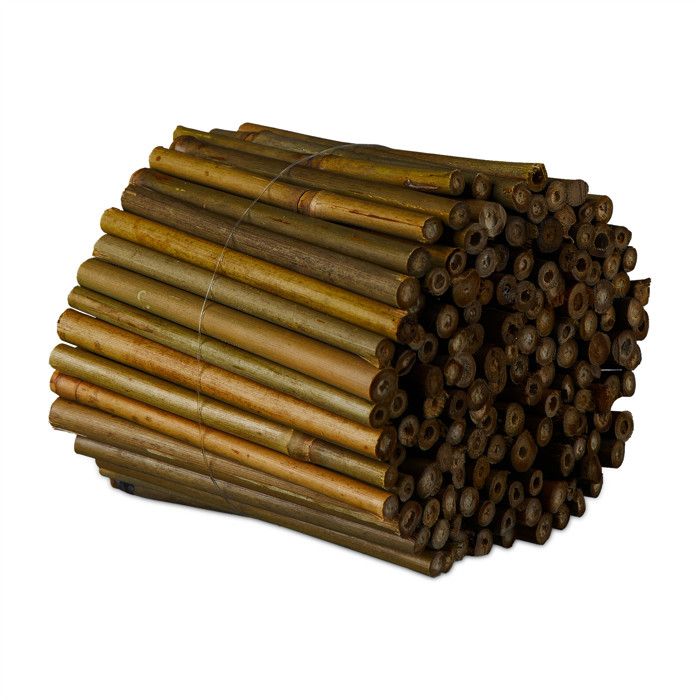Lot De 40 Tuteurs En Bambou Relaxdays 120 Cm - Supports Naturels Pour Plantes Grimpantes