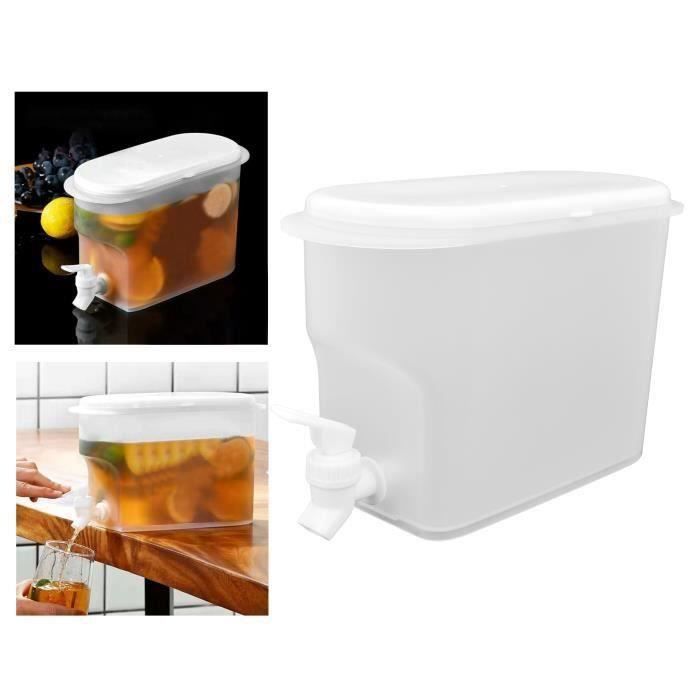 Carafe En Verre Avec Couvercle Inox - 2,5 Litres, Résistante à La Chaleur - Pour Boissons Chaudes Et Froides, Maison, Bureau