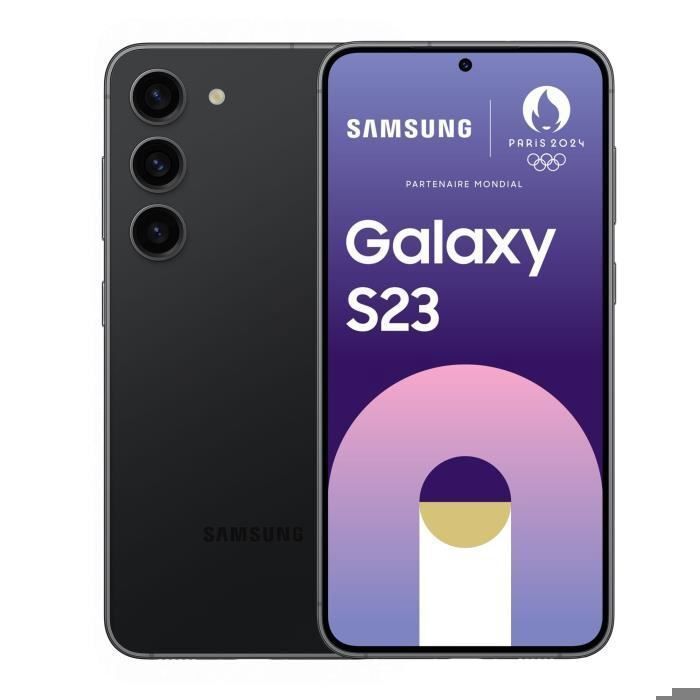 Smartphone - SAMSUNG - Galaxy S23 5G - 61 Dynamic AMOLED - 128 Go - 8 Go RAM- Version US