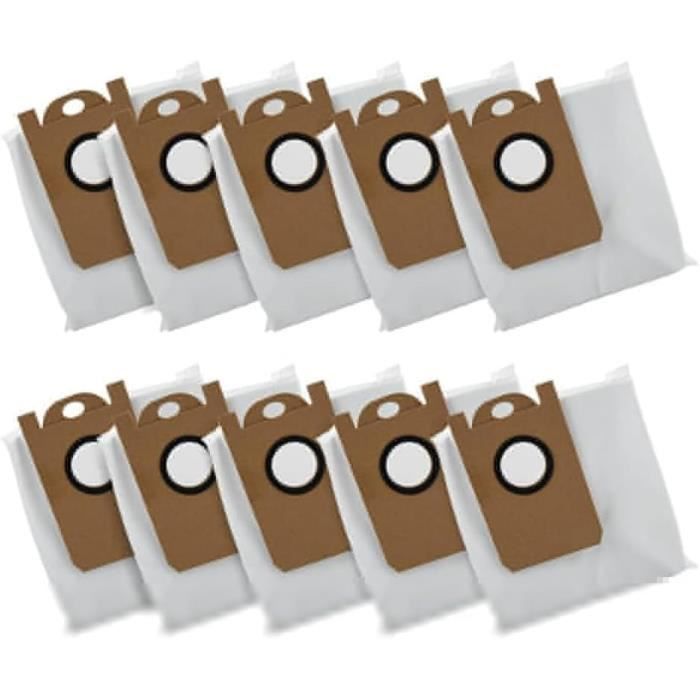 Lot De 8 Sacs à Poussière Pour Aspirateur Robot ECOVACS Yeedi Cube Station De Vidage Automatique 96575110
