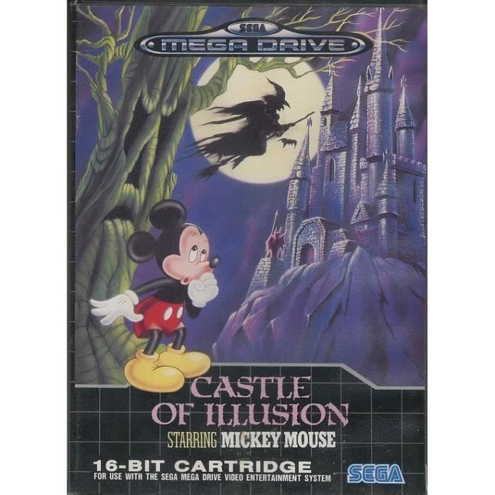 Sega Castle Of Illusion Starring Mickey Mouse