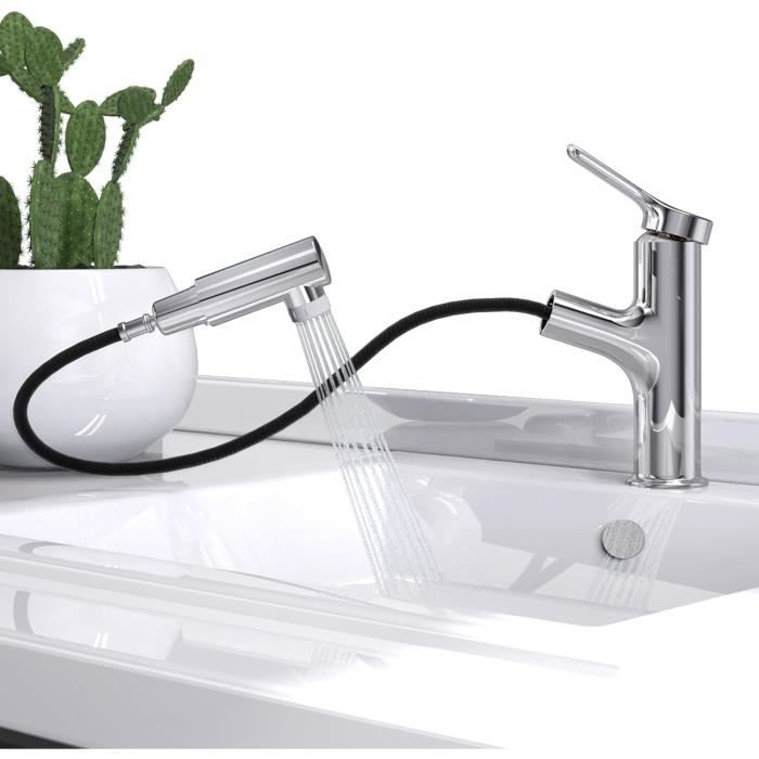 FAOKZE Robinet De Salle De Bain, Robinet De Salle De Bain, Robinet