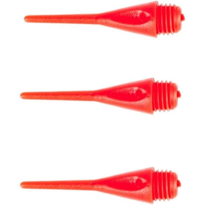SKISUNO Lot De 50 Pointes De Fléchettes Souples - Remplacement Durable Pour Fléchettes Électroniques - Taille 3cm - Blanche