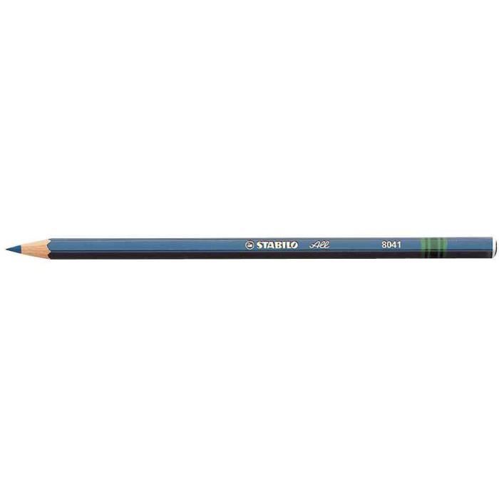 Crayon de couleur et crayon graphite ALL, blanc,