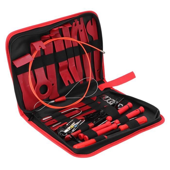 Ensemble Outils Levier Embouts Coudés Avec Poignée Frappe - Kit Mécanicien 45,7cm