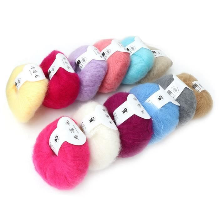 Yarnart Harmony Lot De 10 Pelotes De Laine À Tricoter Multicolore Avec Dégradé De Couleur, 500 G