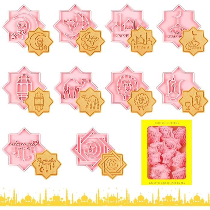 Emporte-pièces Biscuits Motifs Automne - Lot De 10 En Acier Inoxydable - Citrouille, écureuil, Feuille D'érable...